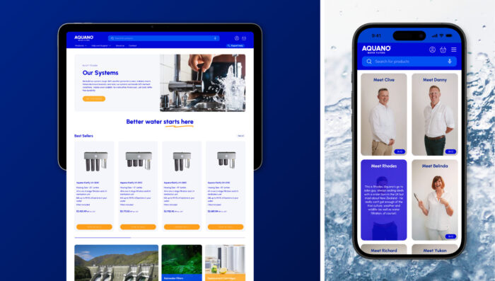 Aquano website case study 3